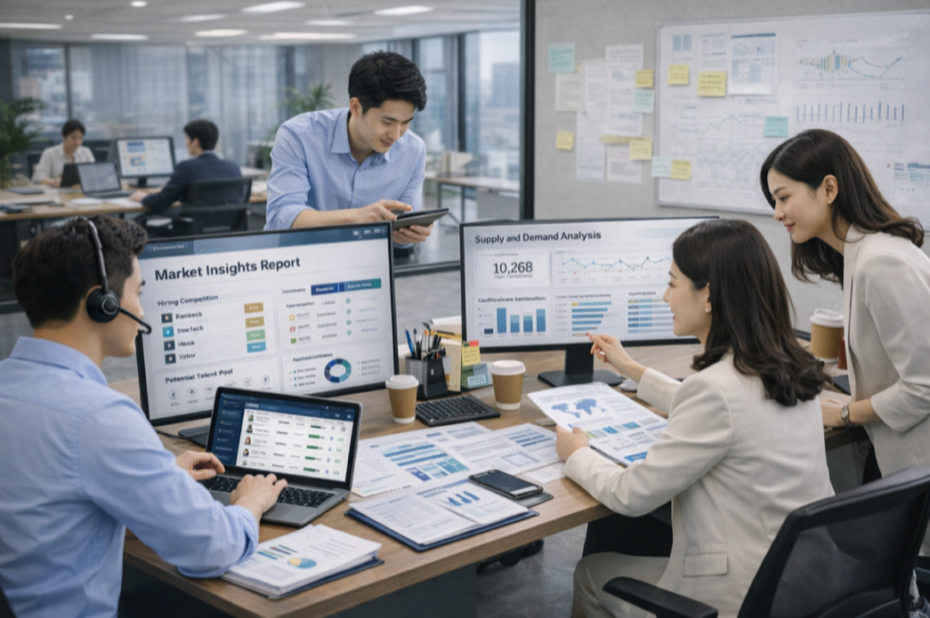 市场洞察报告模块示意图