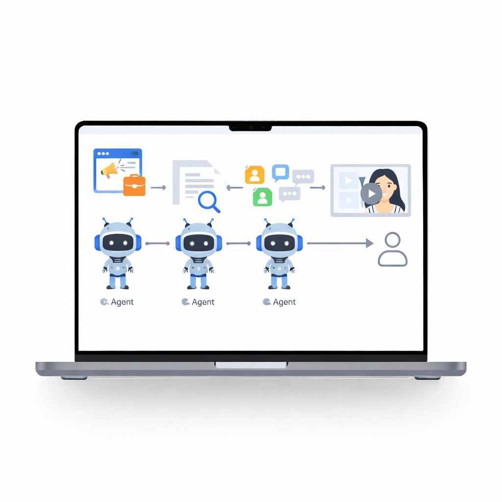 端到端自动寻访 Agent