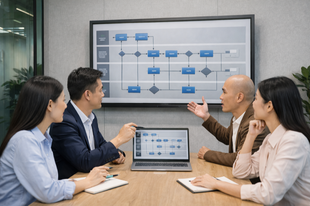 Agent编排模块示意图