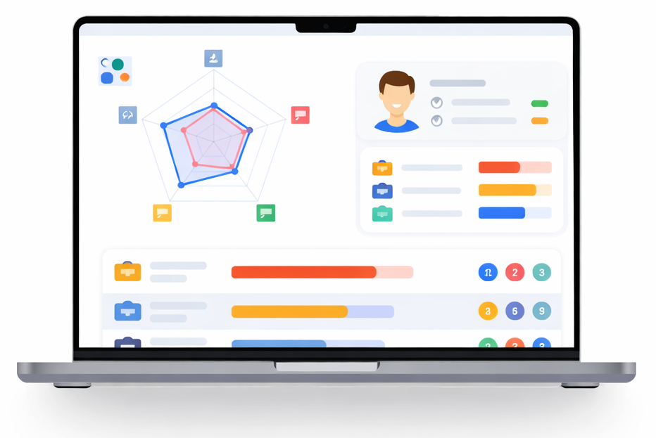 人岗匹配功能示意图