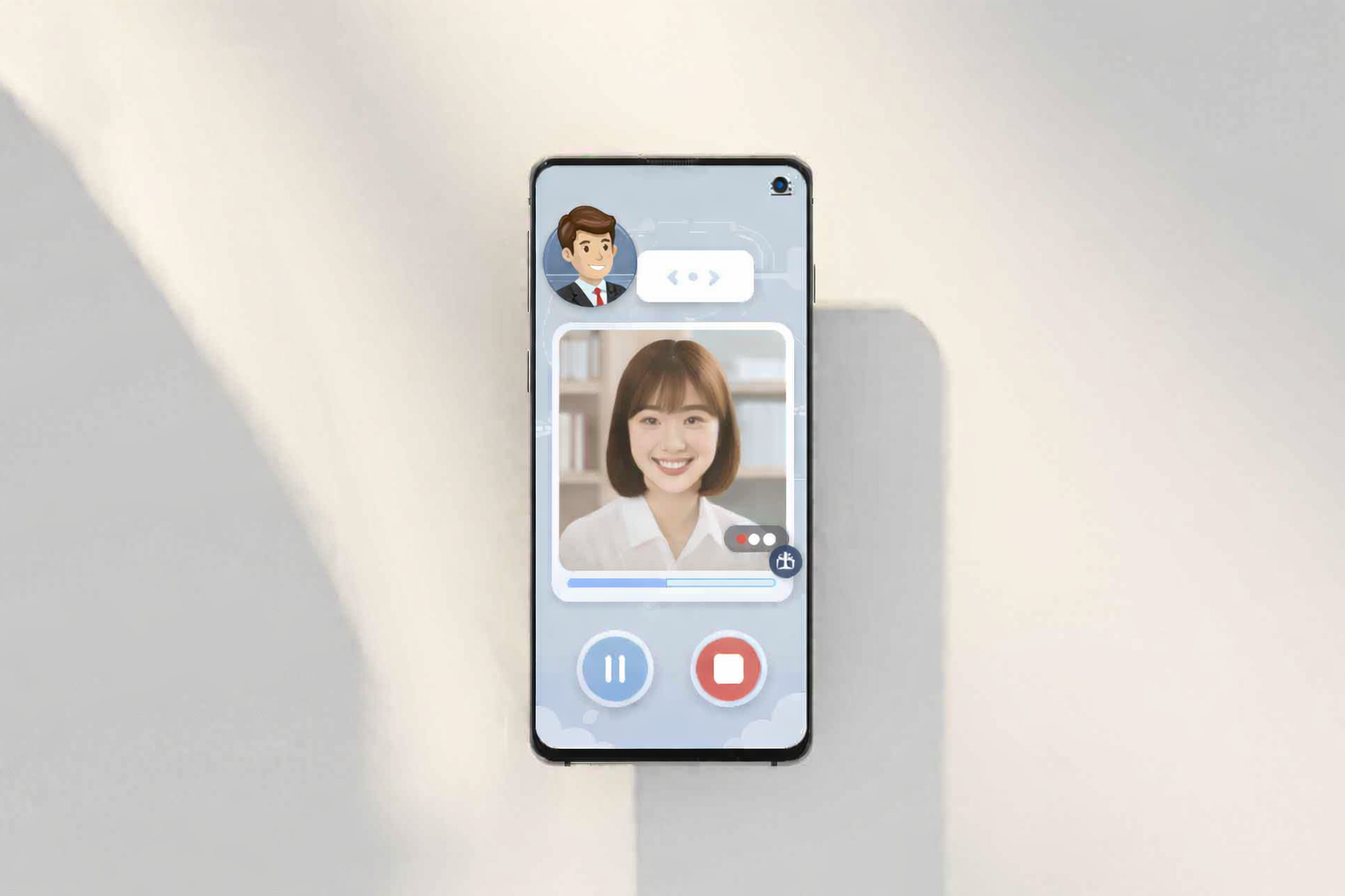 智能面试功能示意图