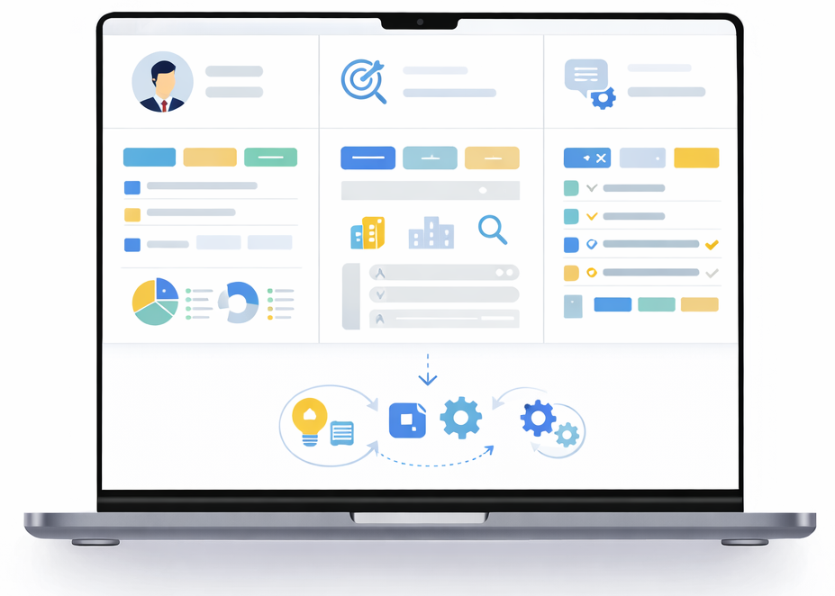 职位澄清功能示意图